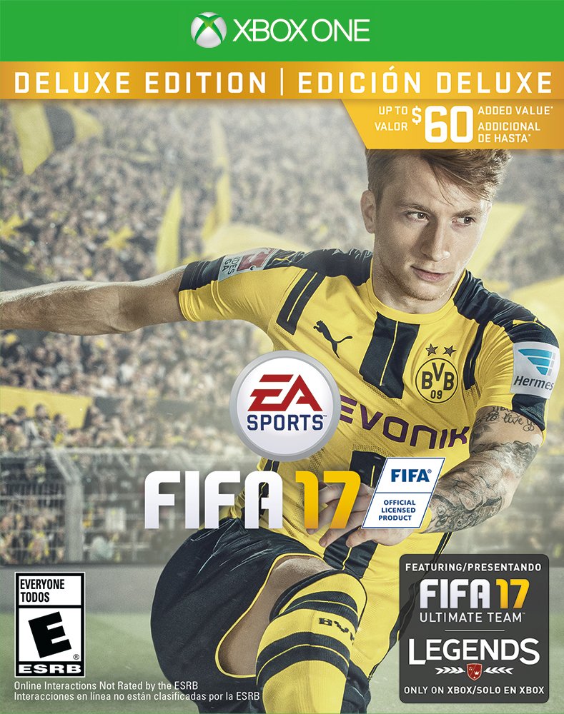 FIFA 17 Deluxe Edition - Xbox One used book depot