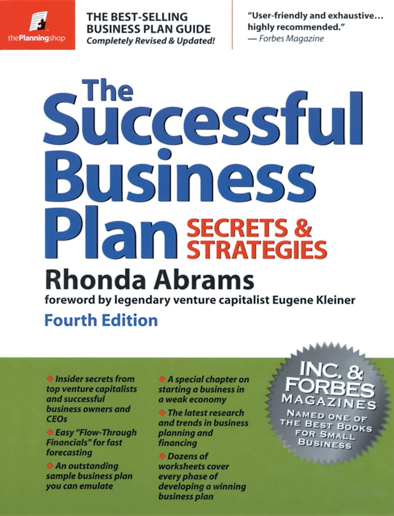 The Successful Business Plan: Secrets & Strategies (Successful Business Plan Secrets and Strategies) used book depot