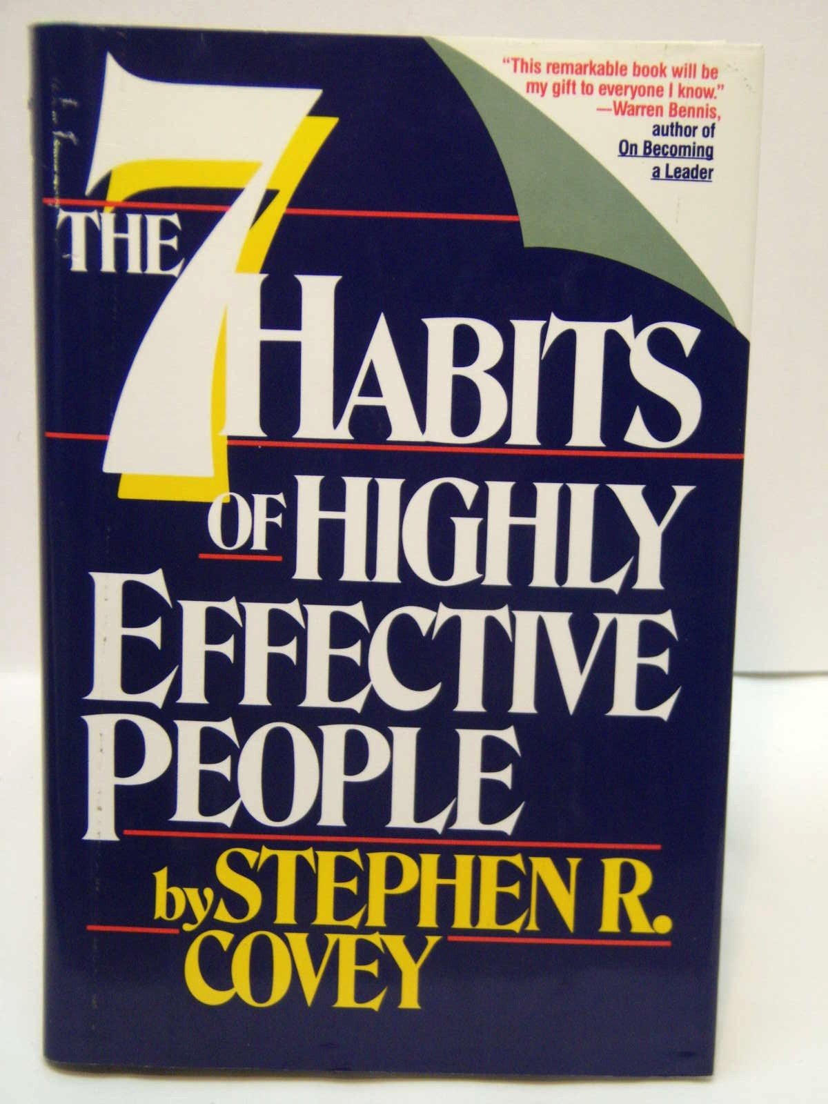 Seven Habits of Highly Effective People: Restoring the Character Ethic used book depot