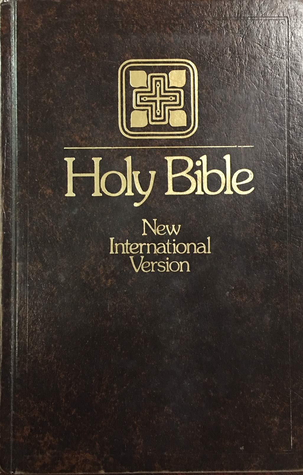 The Holy Bible New International Version 1978 with maps, table weights and measures used book depot