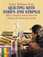 Quilting with Strips and Strings (Dover Quilting) used book depot