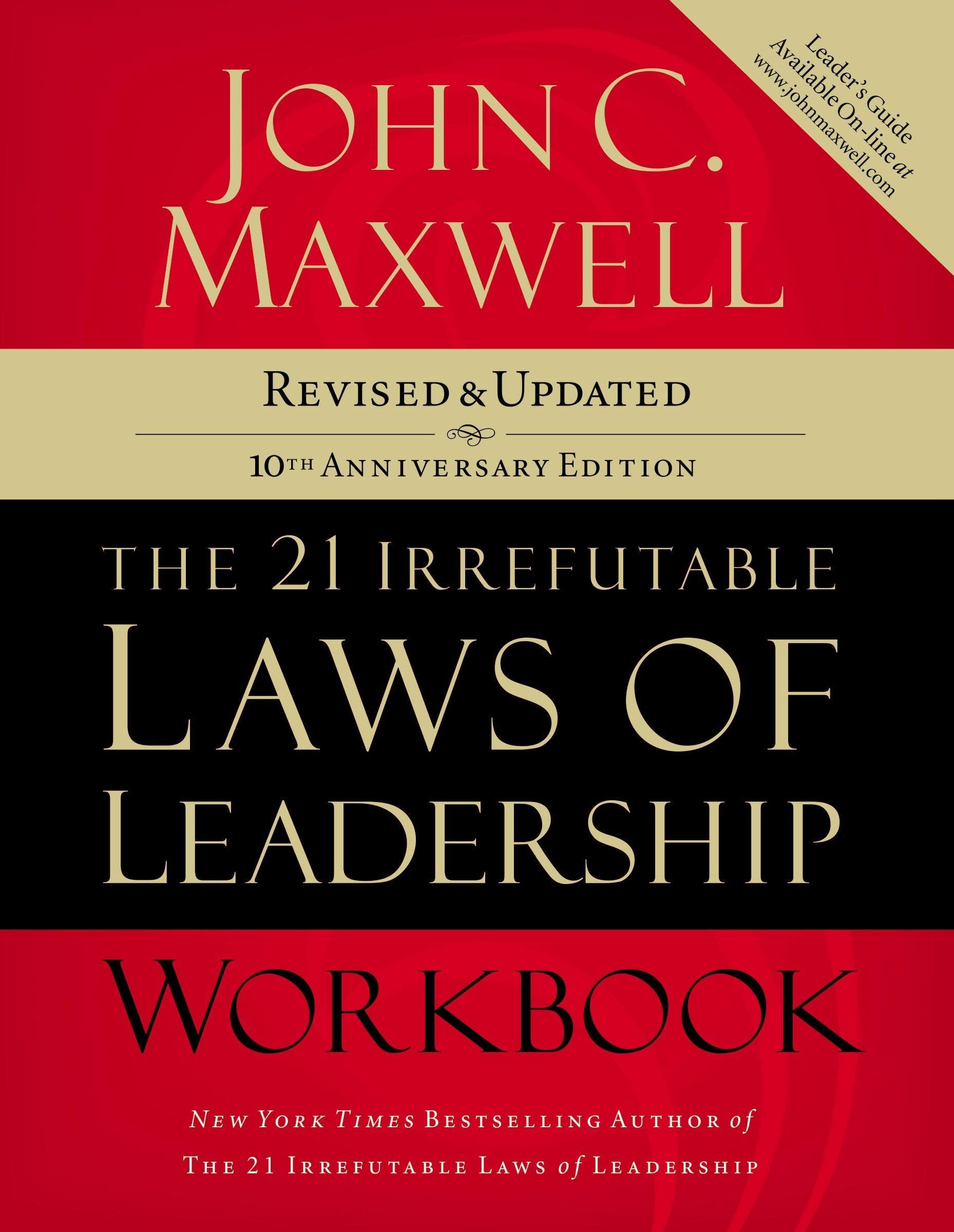 The 21 Irrefutable Laws of Leadership Workbook: Revised & Updated used book depot