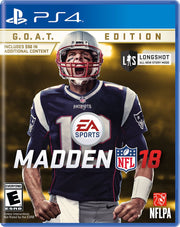 Madden NFL 18 G.O.A.T. Edition - PlayStation 4 used book depot