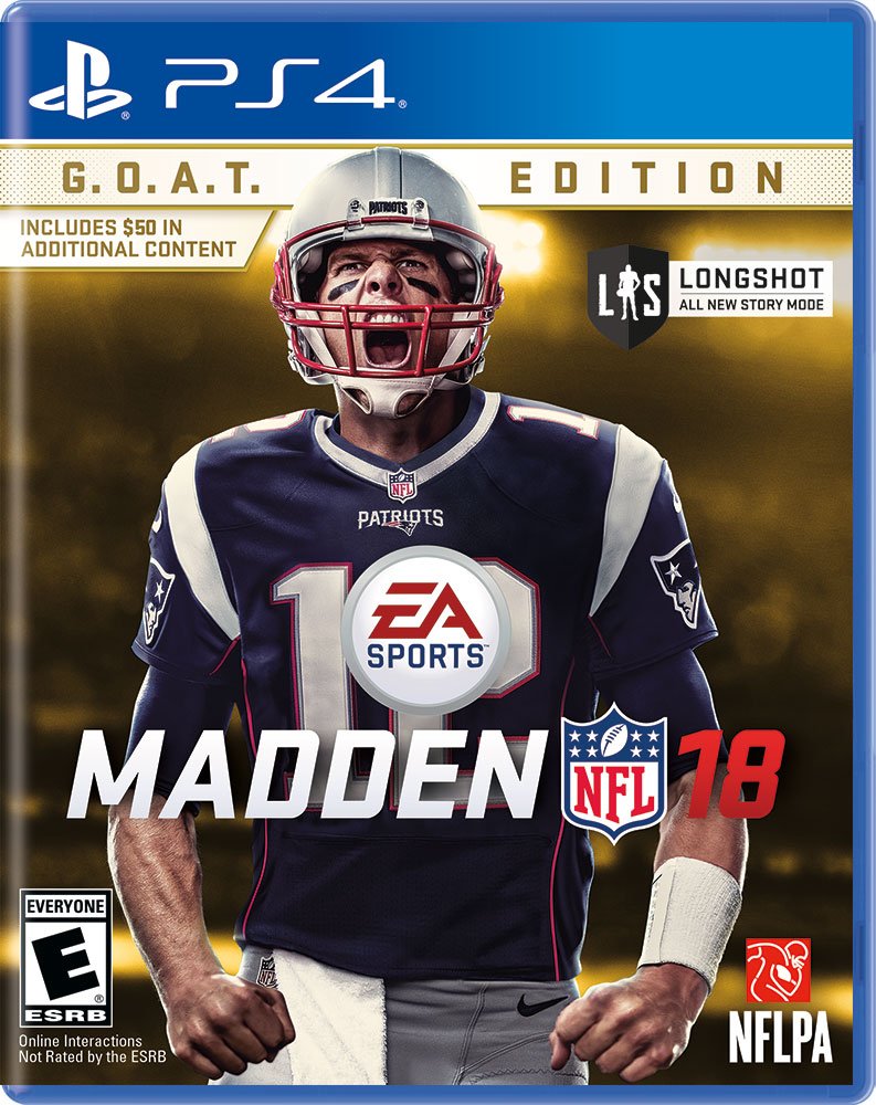 Madden NFL 18 G.O.A.T. Edition - PlayStation 4 used book depot