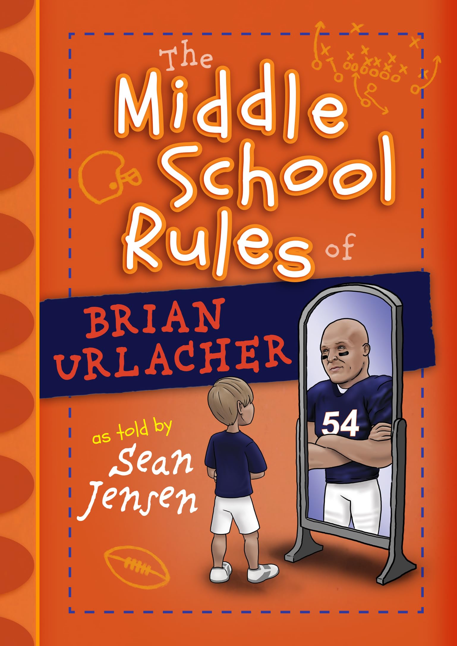 The Middle School Rules of Brian Urlacher used book depot