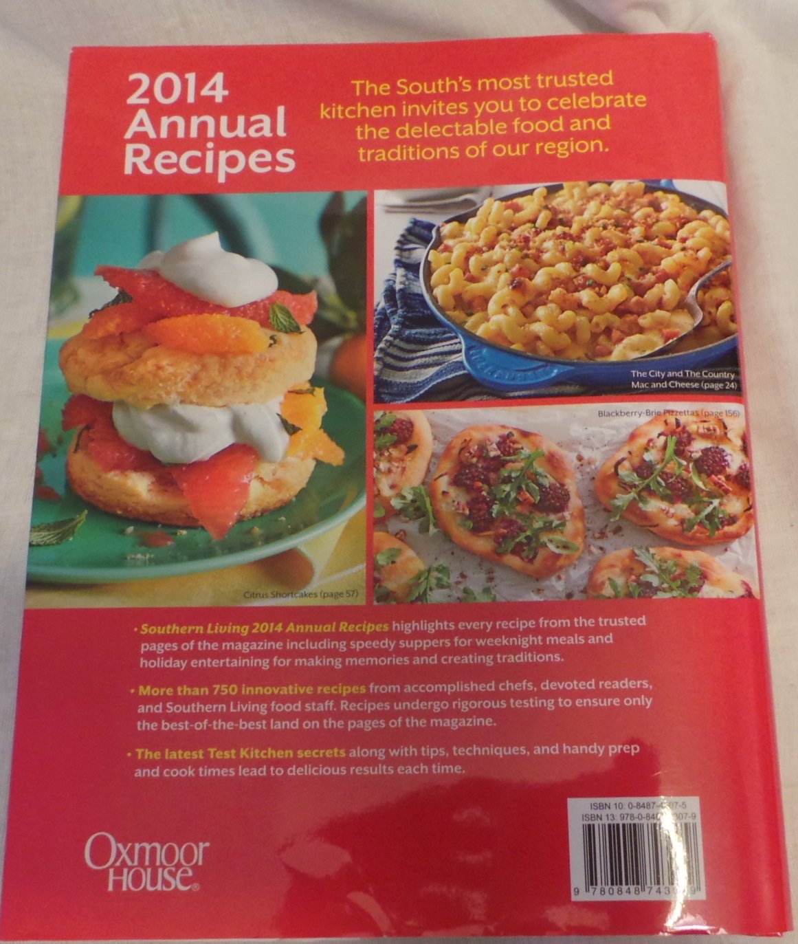 Southern Living Annual Recipes 2014: Over 750 Recipes from 2014! used book depot