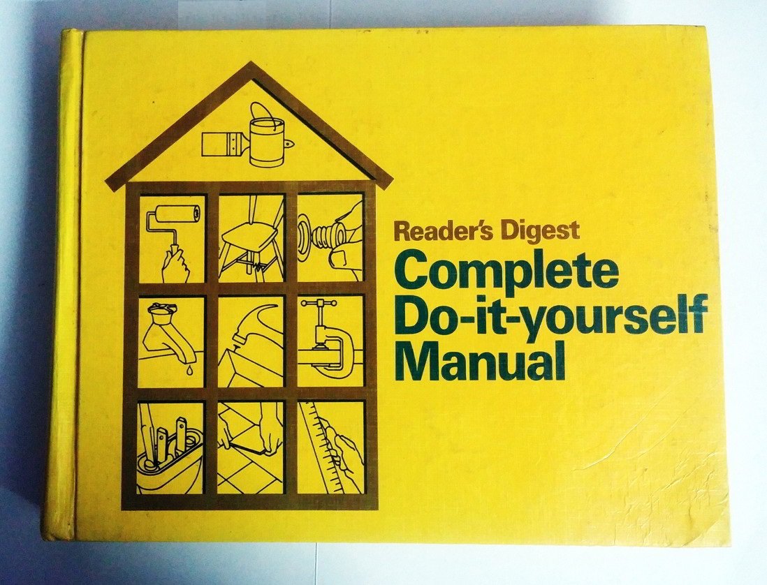 Reader's Digest Complete Do It Yourself Manual used book depot