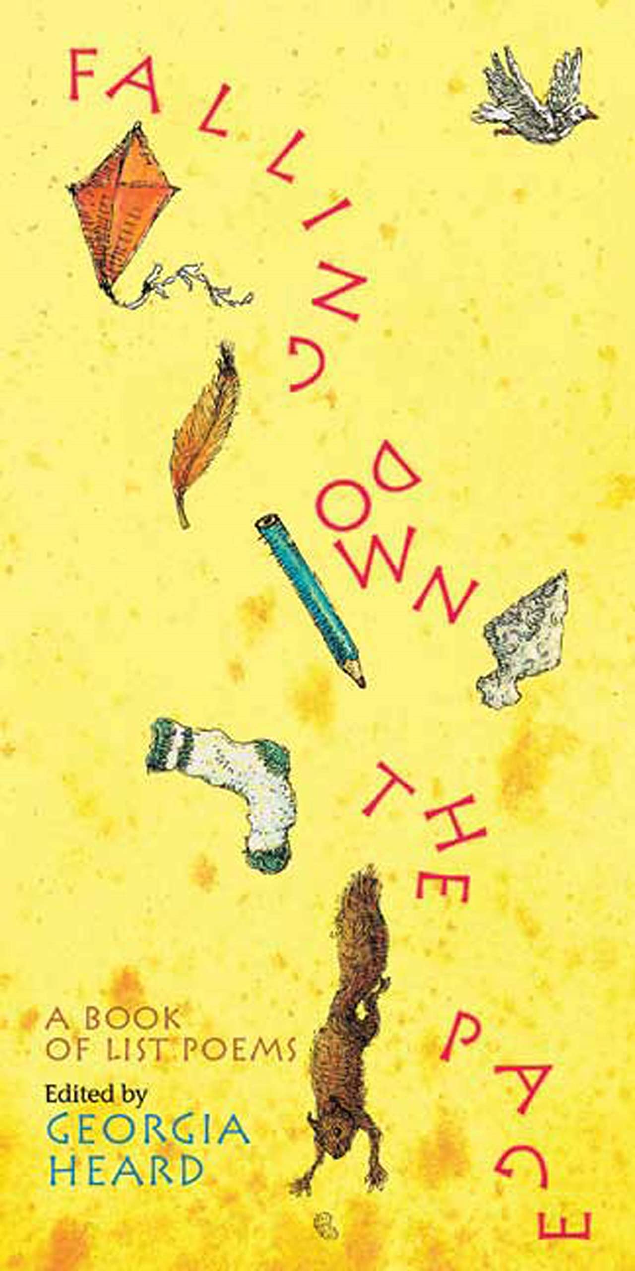 Falling Down the Page: A Book of List Poems used book depot