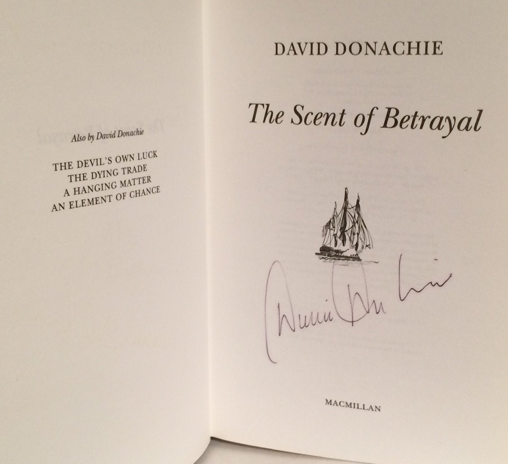 The Scent of Betrayal used book depot