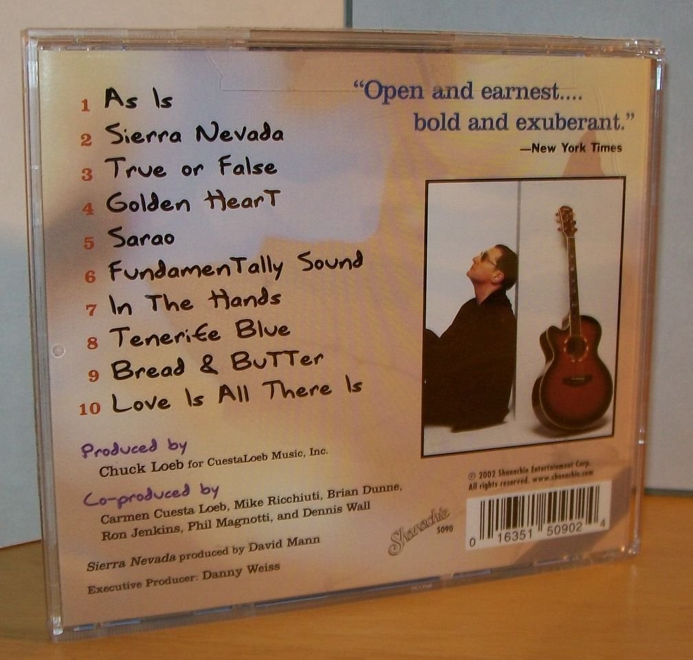 Chuck Loeb Listen (1999) & All There Is (2002) - 2 Cds used book depot