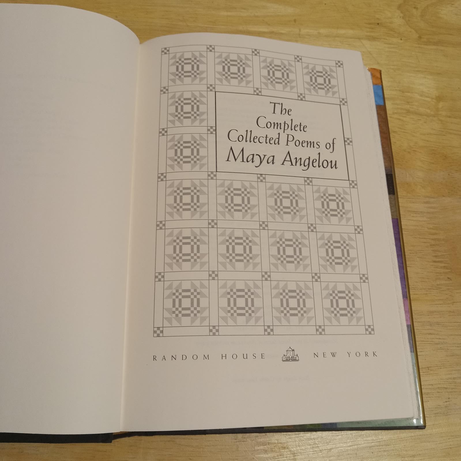 The Complete Collected Poems of Maya Angelou used book depot