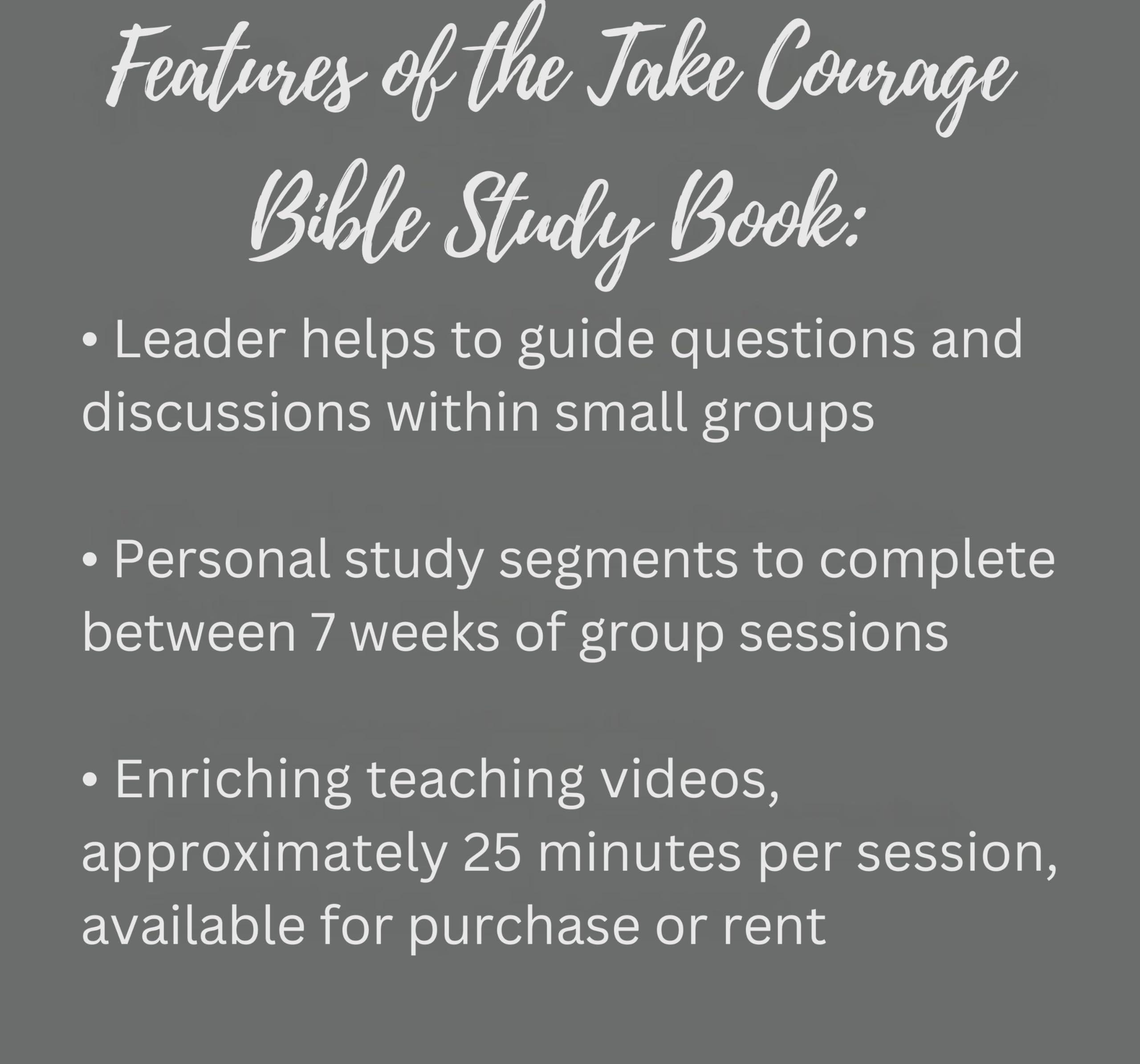 Take Courage - Bible Study Book: A Study of Haggai used book depot