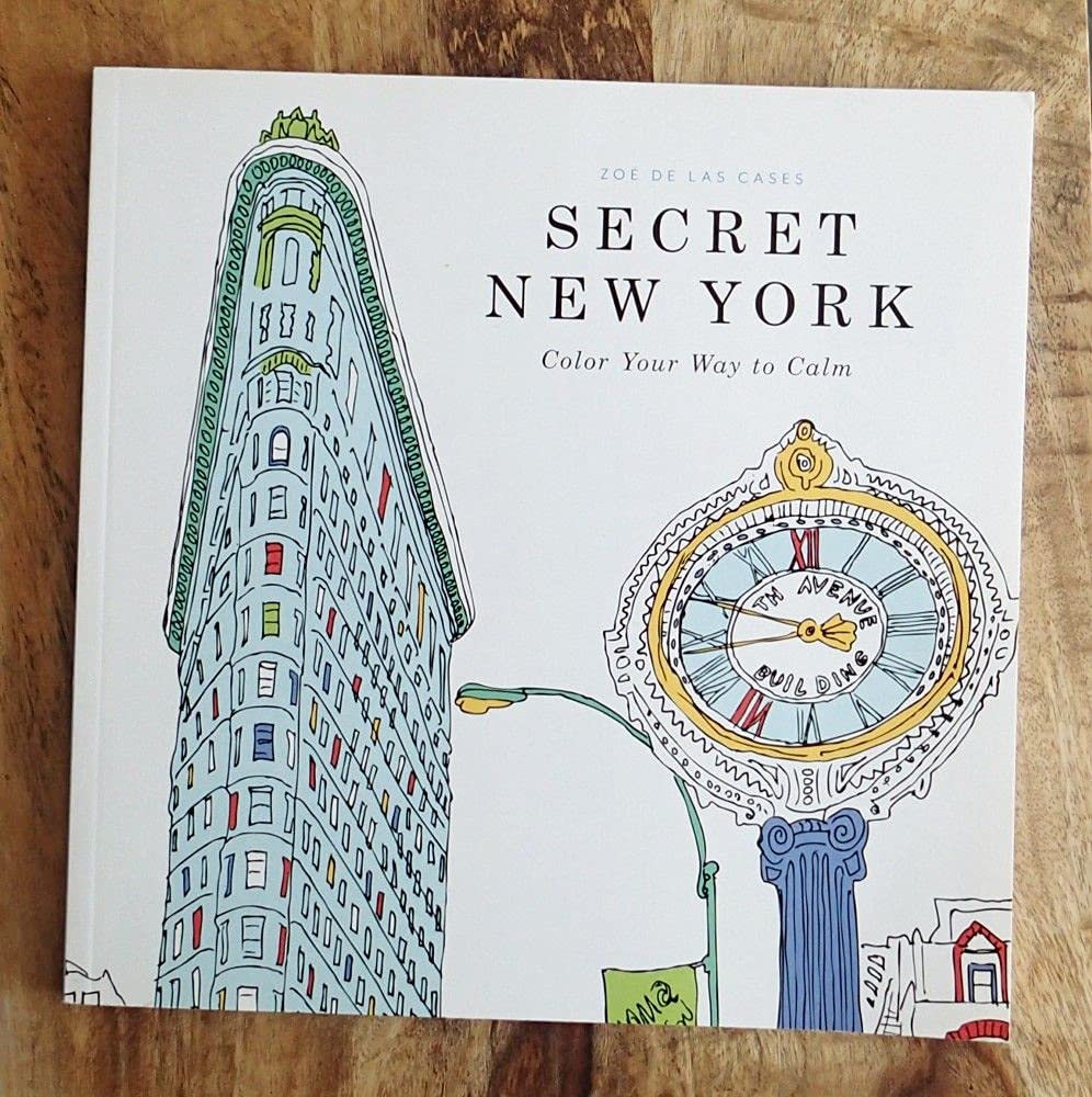 Secret New York: Color Your Way to Calm used book depot