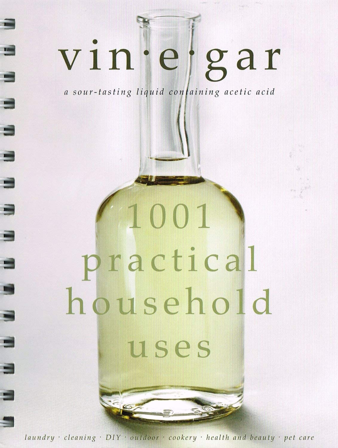 Vinegar: 1001 Practical Household Uses used book depot