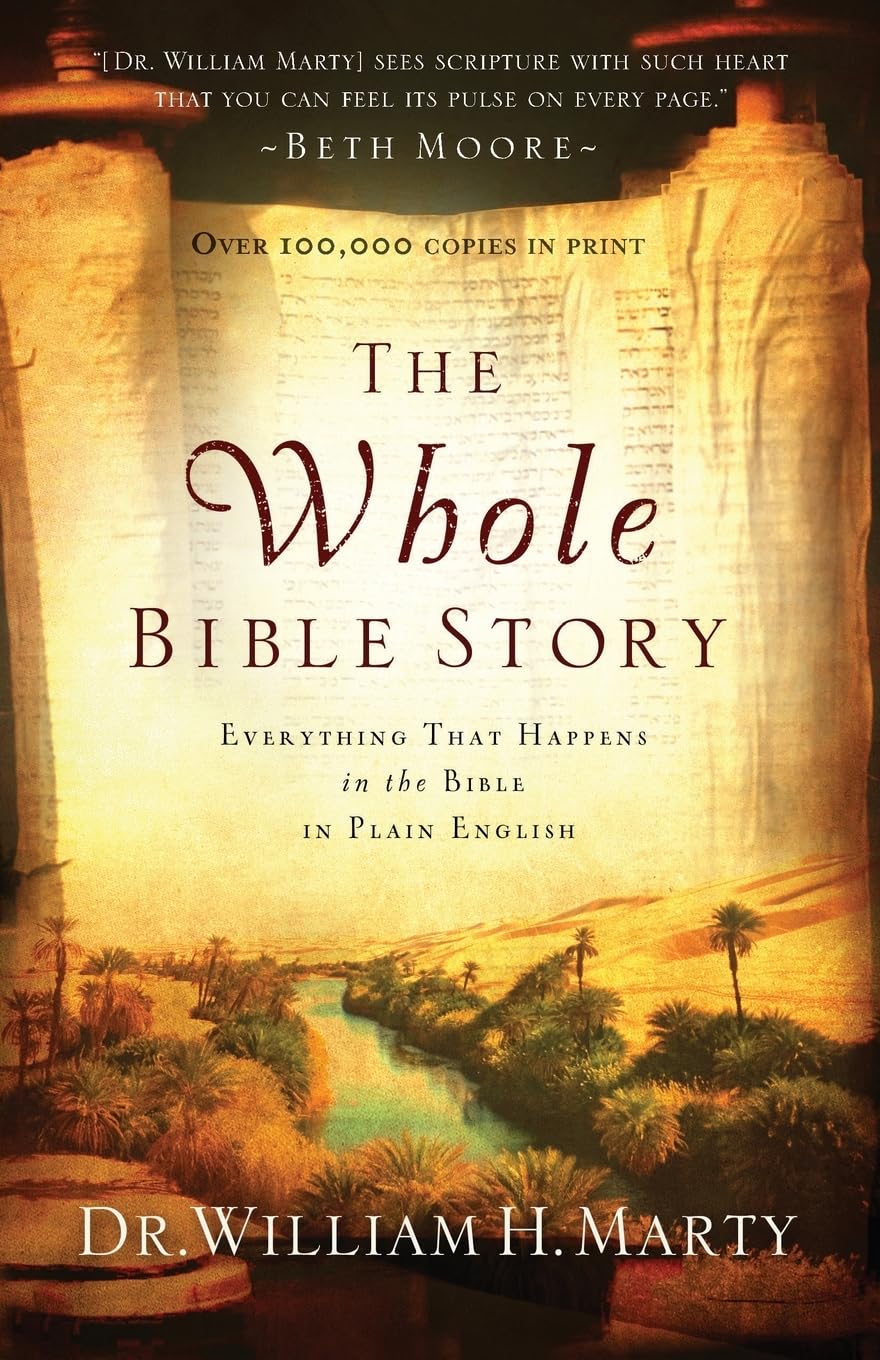 The Whole Bible Story: Everything That Happens in the Bible in Plain English (A Chronological Recap for Understanding the Bible―Stories of the Bible and Bible Study for Adults) used book depot