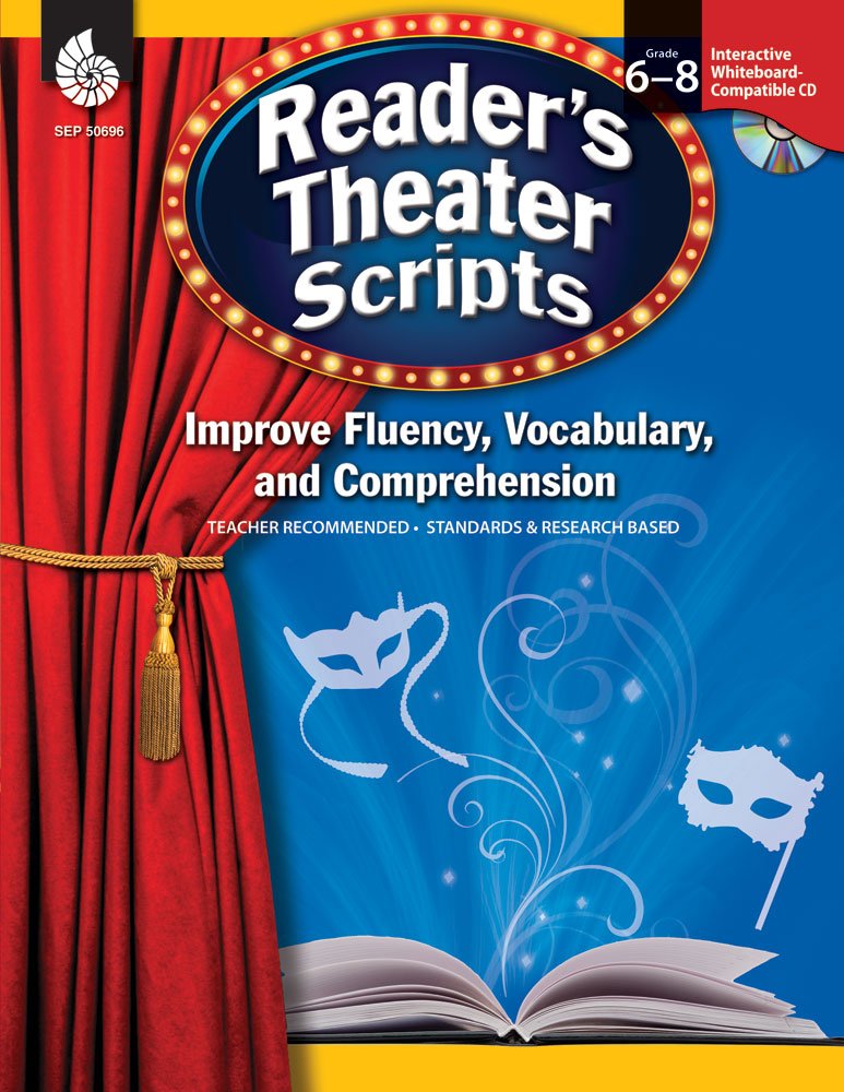 Reader's Theater Scripts: Improve Fluency, Vocabulary, and Comprehension: Grades 6-8 used book depot