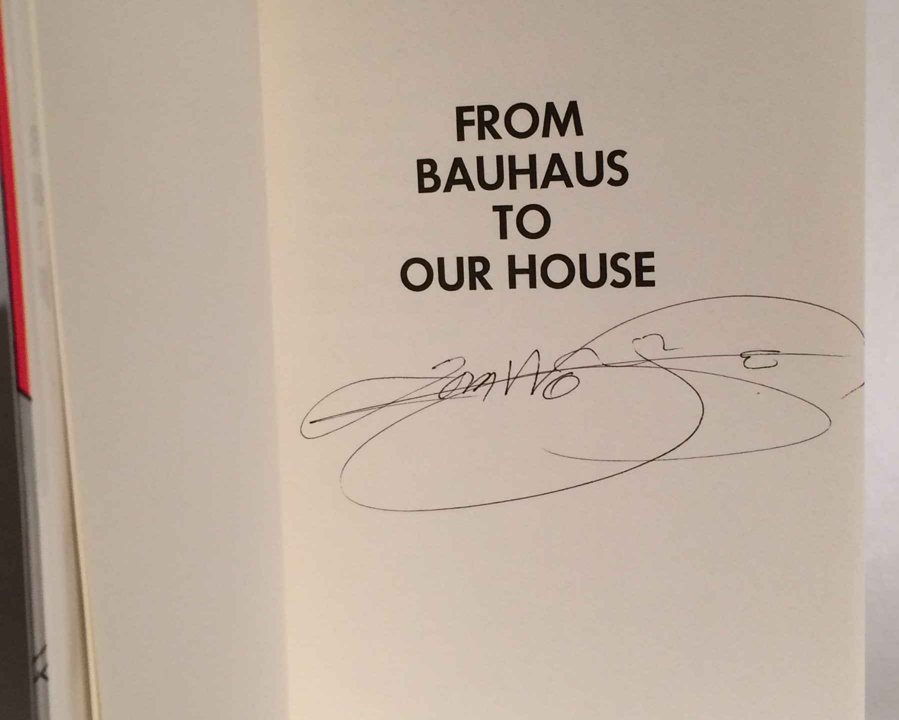 From Bauhaus to Our House used book depot