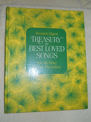 Reader's Digest Treasury of Best Loved Songs used book depot