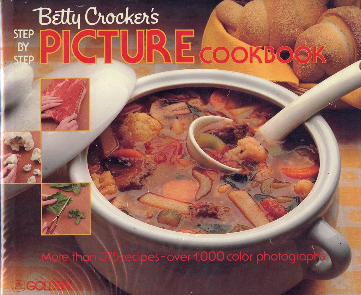 Betty Crocker's Step By Step Picture Cookbook used book depot