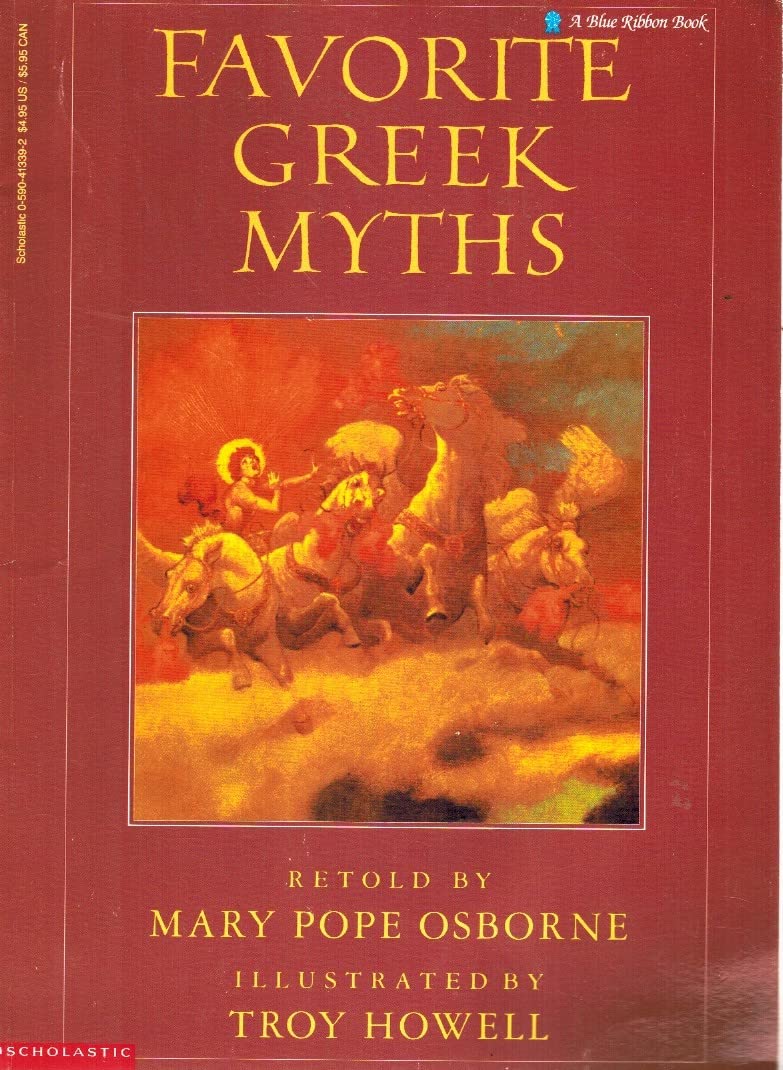 Favorite Greek Myths used book depot