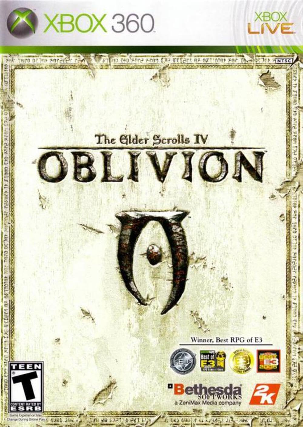 Elder Scrolls IV Oblivion - Xbox 360 used book depot