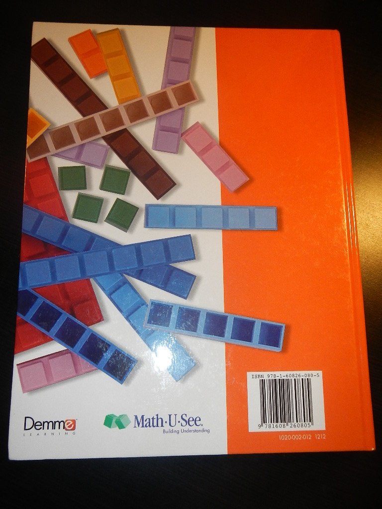 Math U See Beta Instruction Manual used book depot