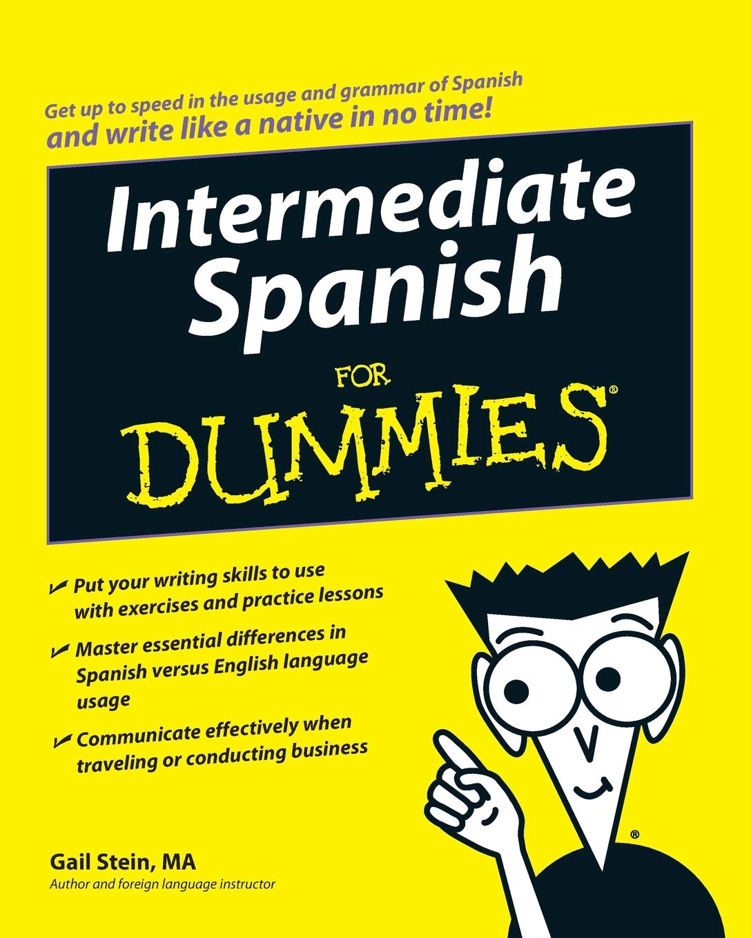 Intermediate Spanish For Dummies used book depot