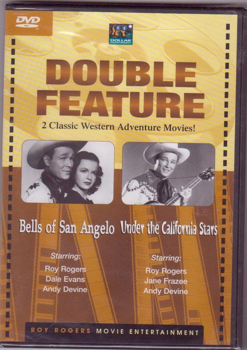 Roy Rogers - Bells of San Angelo & Under California Stars used book depot