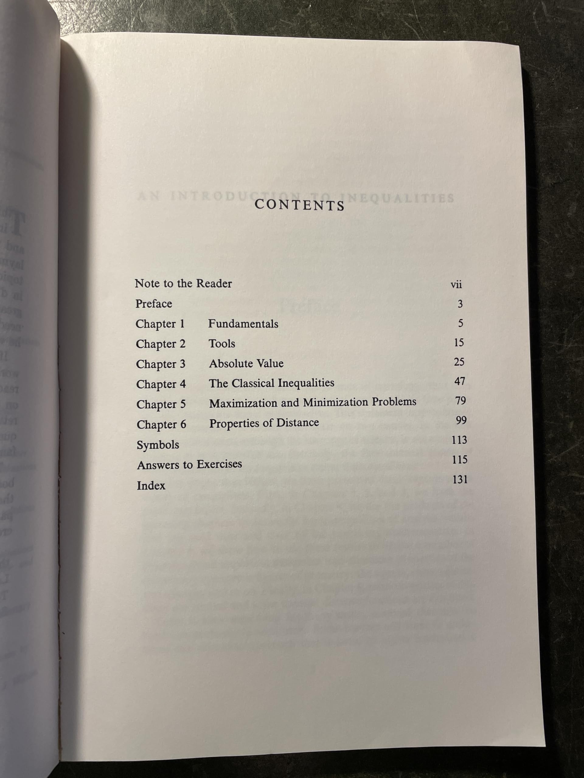 Introduction to Inequalities used book depot