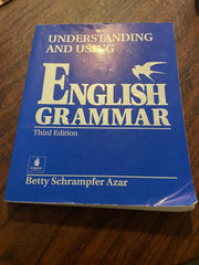 Understanding and Using English Grammar (Third Edition) (Full Student Edition without Answer Key) used book depot