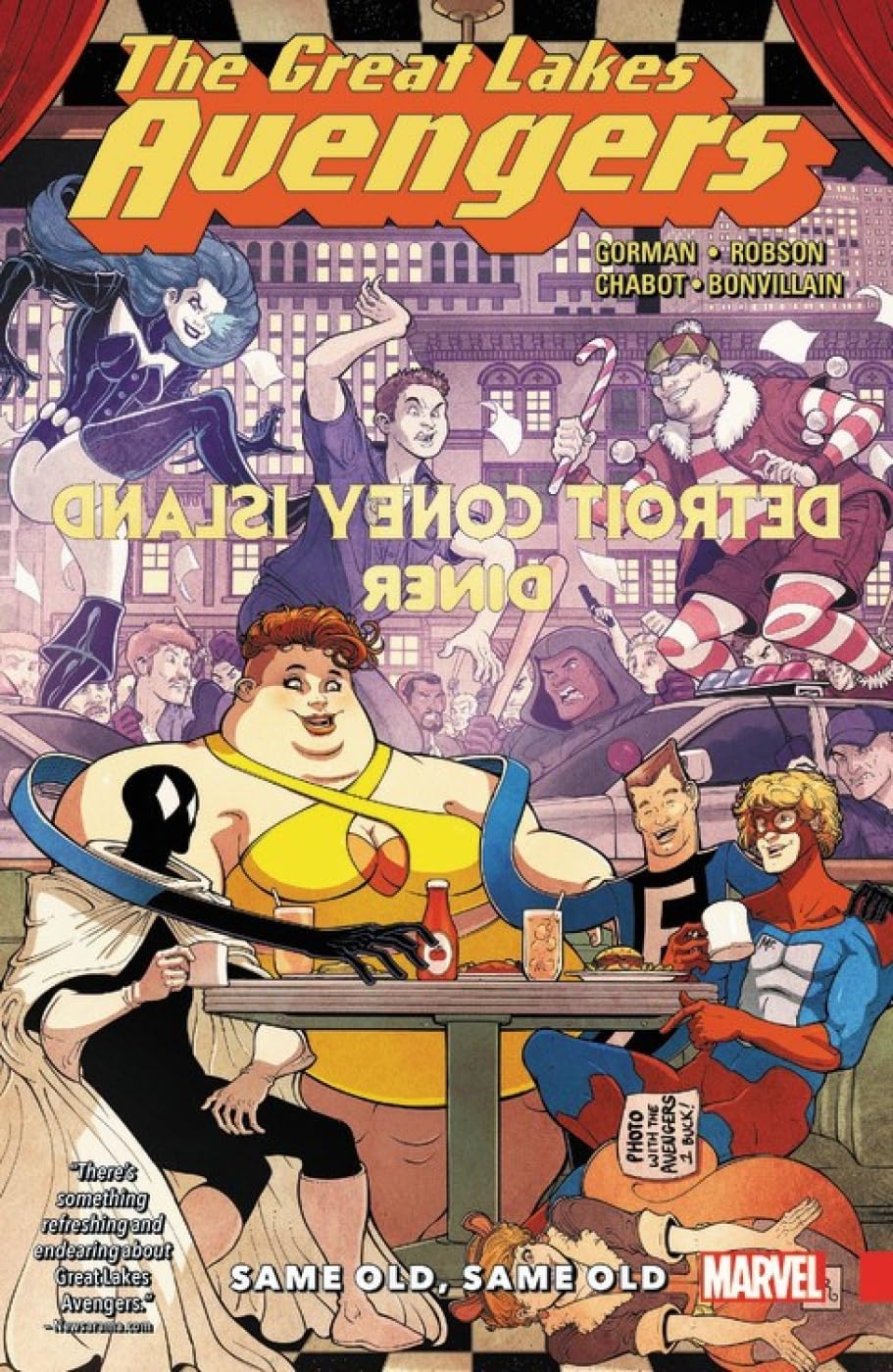 The Great Lakes Avengers 1: Same Old, Same Old used book depot