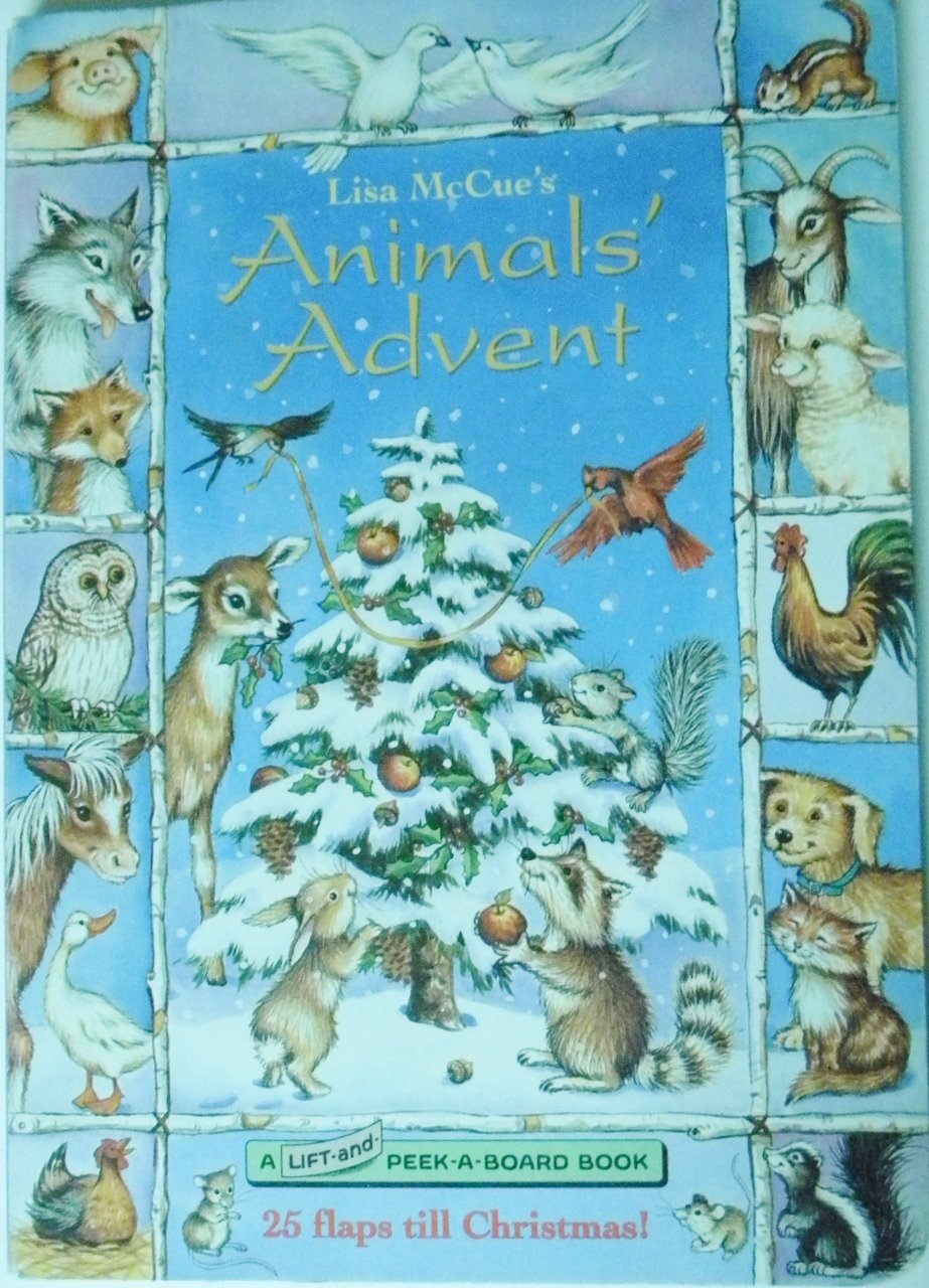 The Animals' Advent (Lift-and-Peek-a-Boards) used book depot
