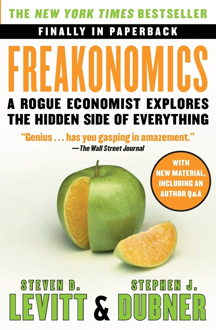Freakonomics: A Rogue Economist Explores the Hidden Side of Everything used book depot