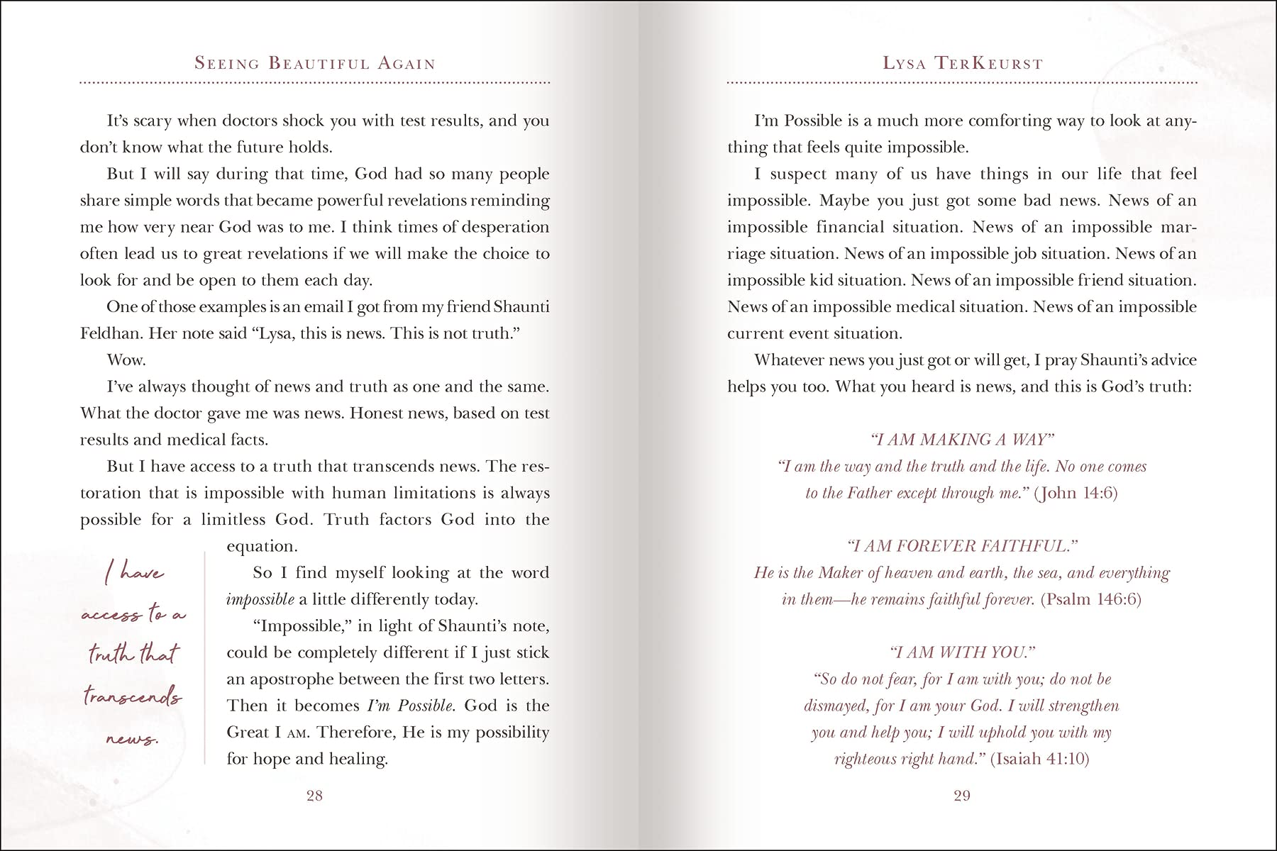 Seeing Beautiful Again: 50 Devotions to Find Redemption in Every Part of Your Story – A Daily Devotional for Hope and Healing – The Perfect Christian Gifts for Women used book depot