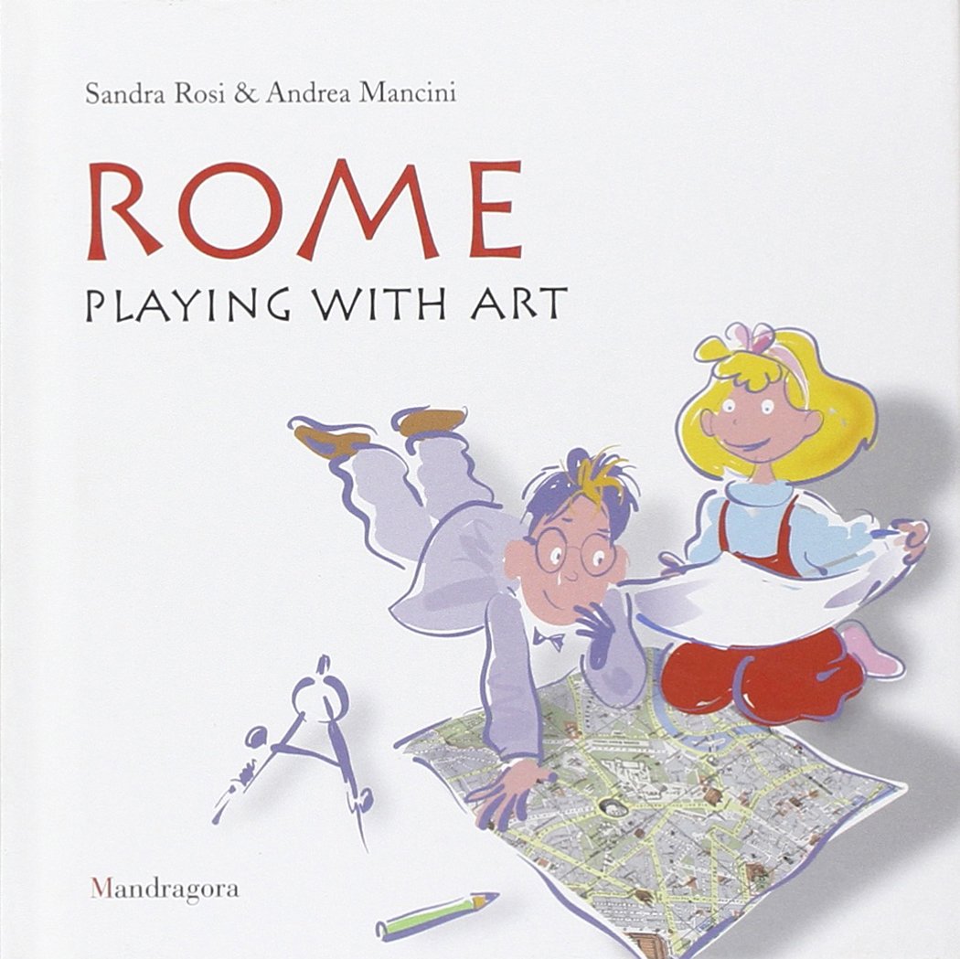 Rome. Playing with art used book depot
