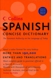 Collins Spanish Concise Dictionary, 3e (HarperCollins Concise Dictionaries) (Spanish and English Edition) used book depot