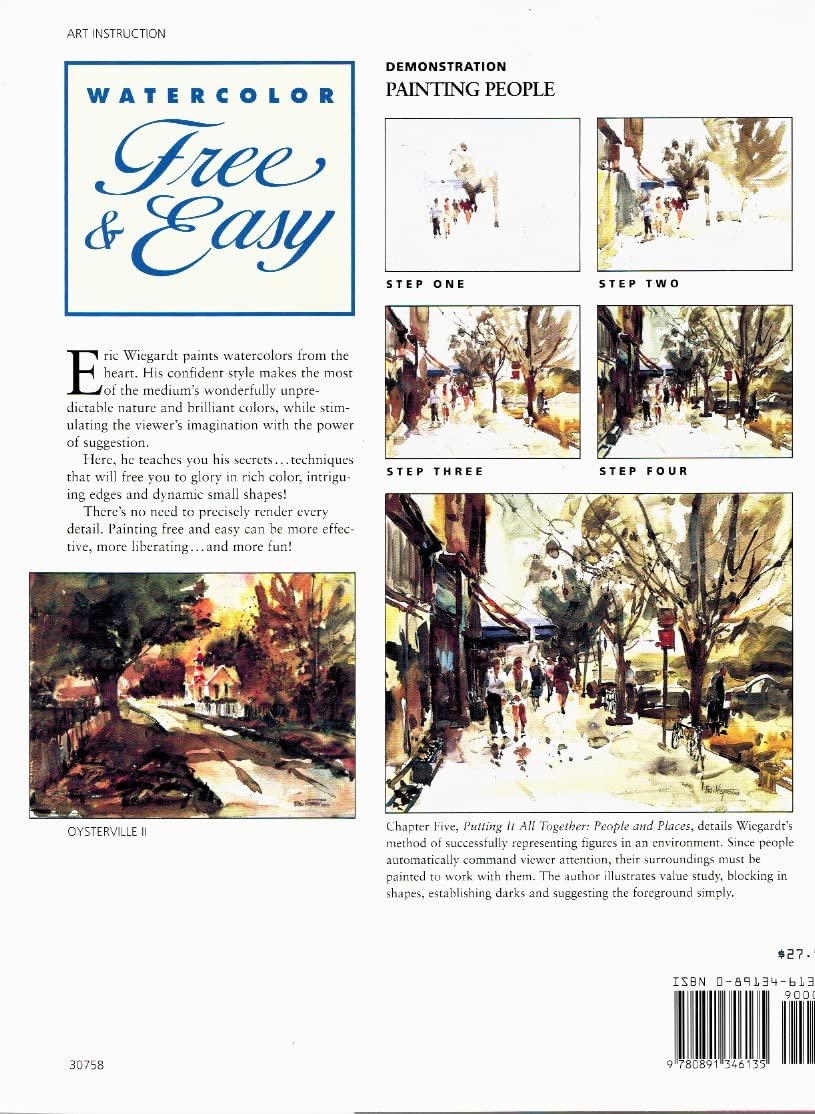 Watercolor Free & Easy used book depot