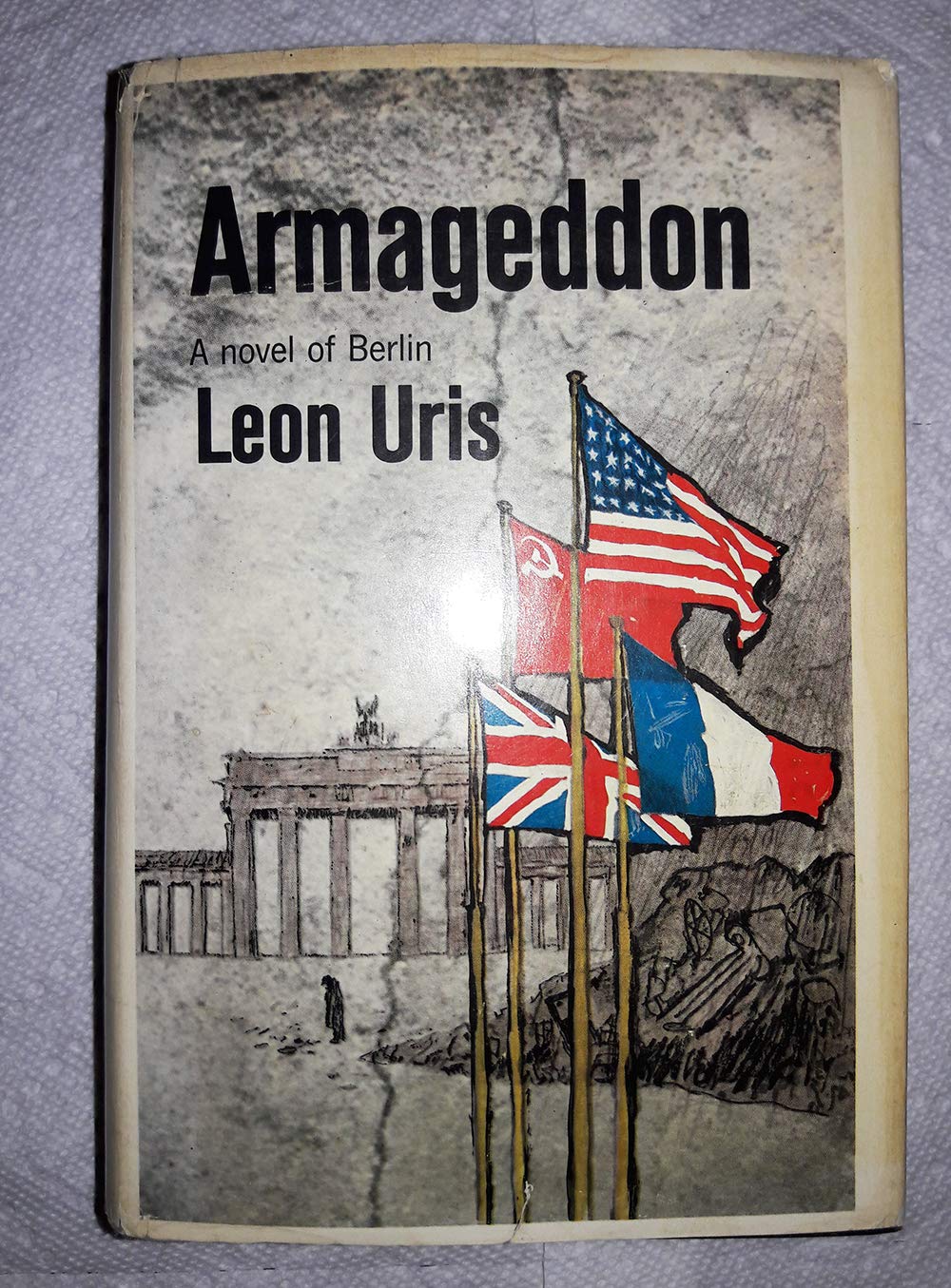 By Leon Uris Armageddon A Novel Of Berlin (Book Club Edit) [Hardcover] used book depot