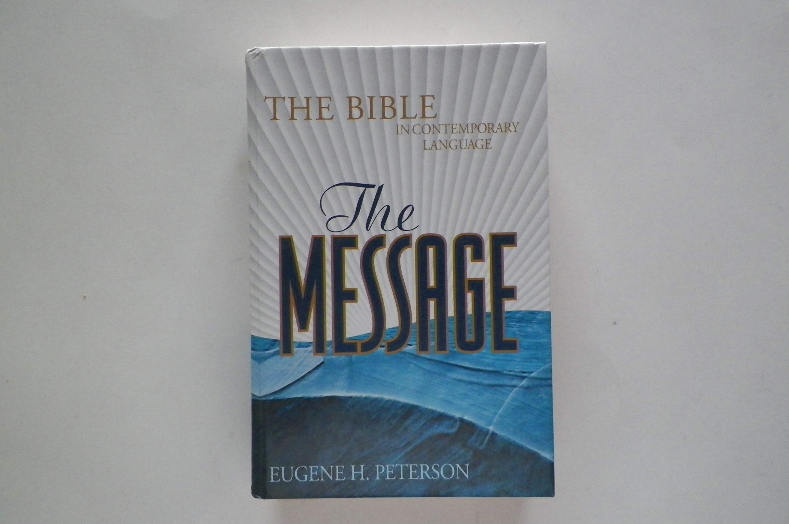 The Message: The Bible in Contemporary Language used book depot