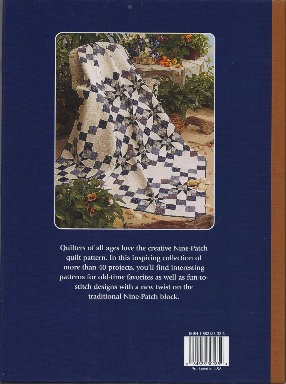 Easy Nine-Patch Quilting used book depot