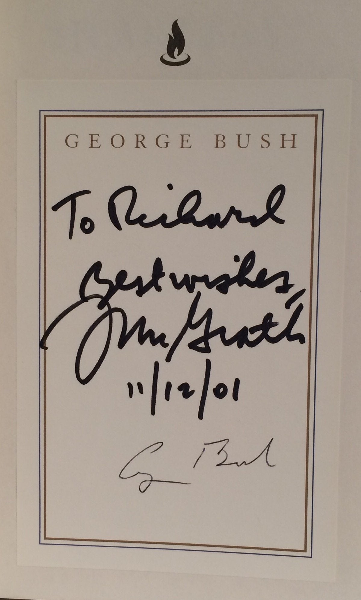 Heartbeat: George Bush in His Own Words (Lisa Drew Books)