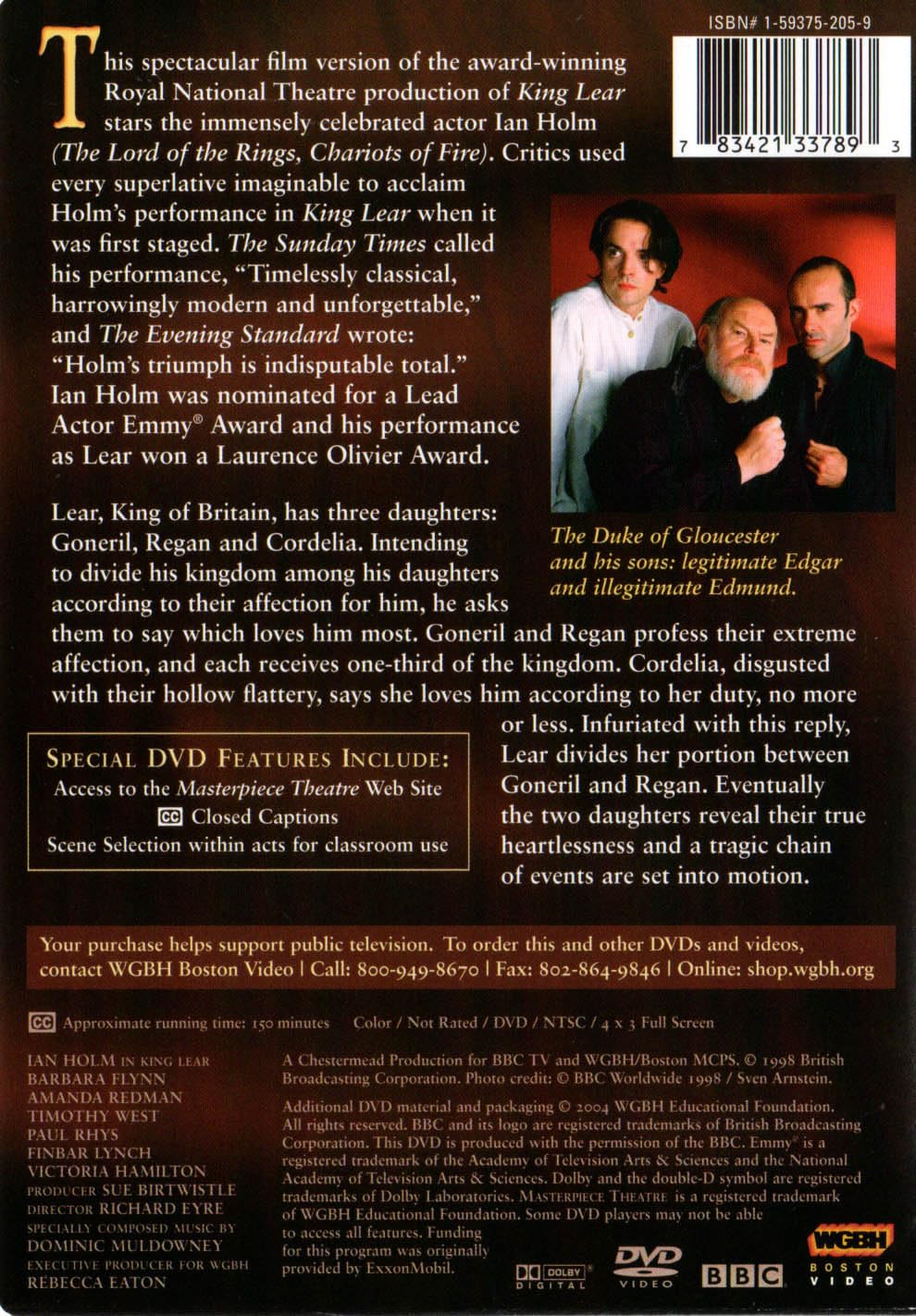 King Lear [DVD] used book depot