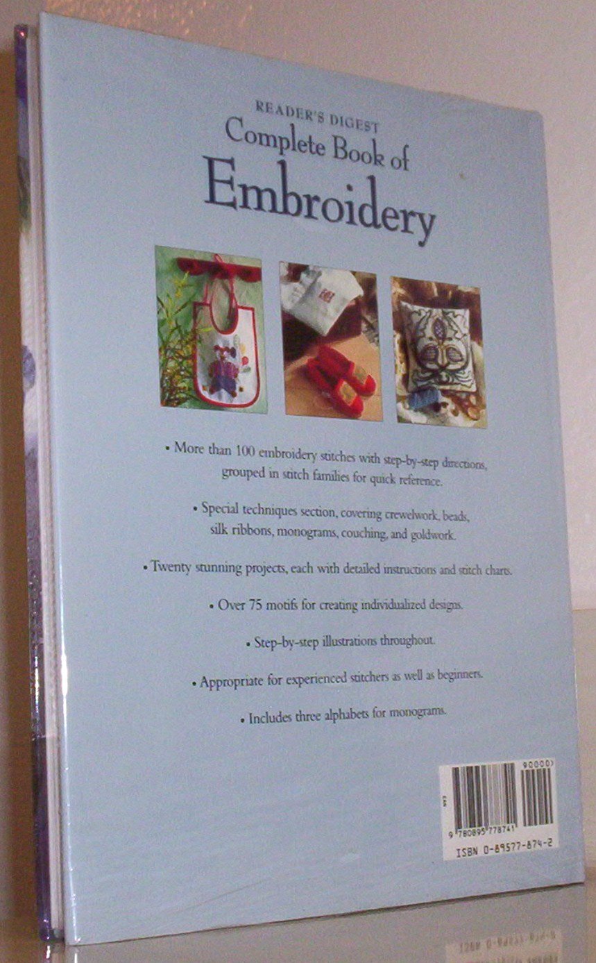 The Complete Book of Embroidery used book depot