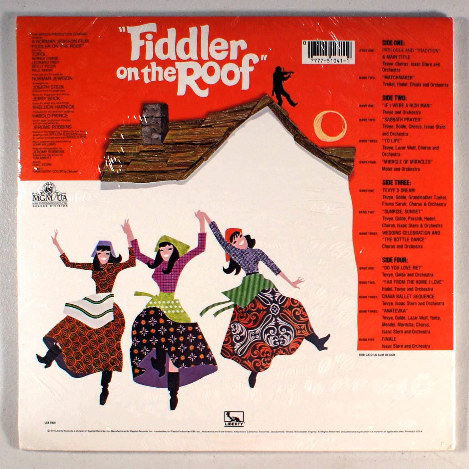Fiddler on the Roof Original Soundtrack Deluxe 2 Record Set used book depot