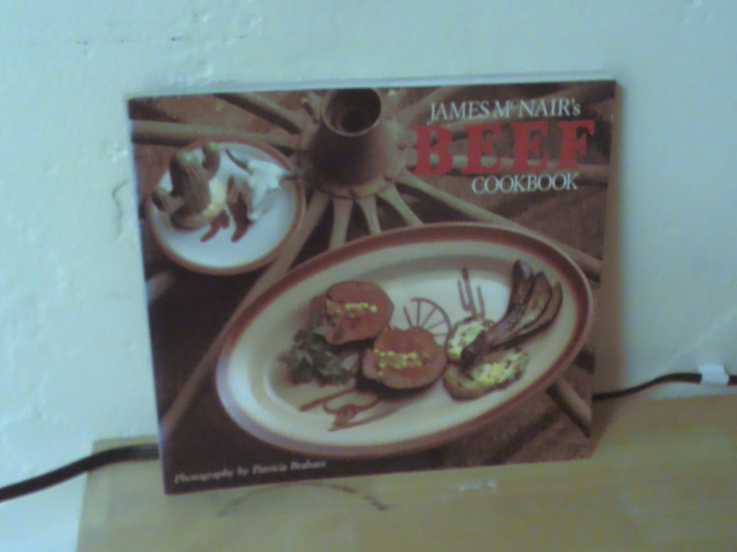 James McNair's Beef Cookbook used book depot