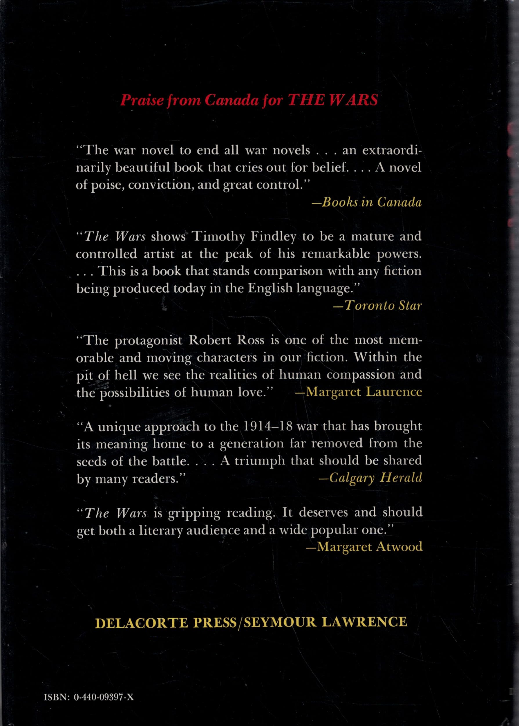 The Wars used book depot