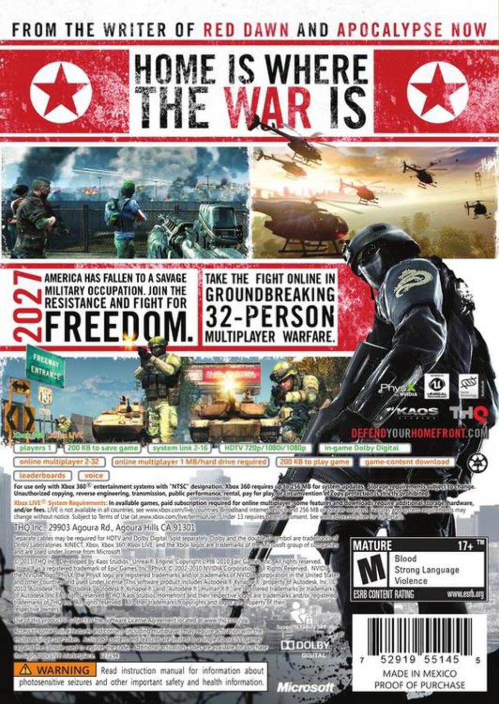 Homefront - Xbox 360 used book depot