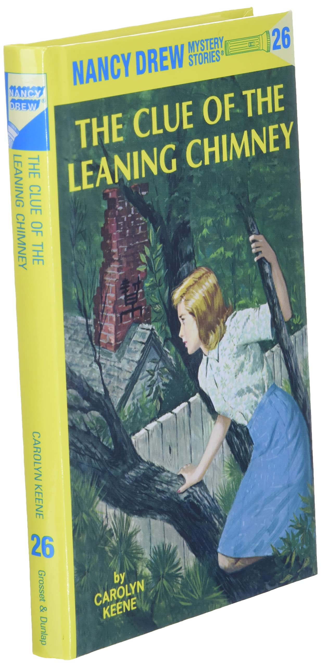 The Clue of the Leaning Chimney (Nancy Drew, Book 26) used book depot
