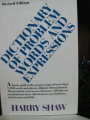 Dictionary of Problem Words and Expressions by Harry Shaw (1987-02-03) used book depot