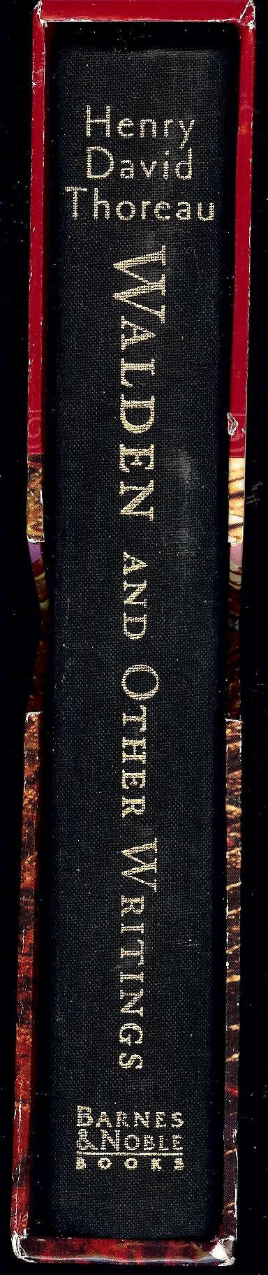 WALDEN AND OTHER WRITINGS used book depot